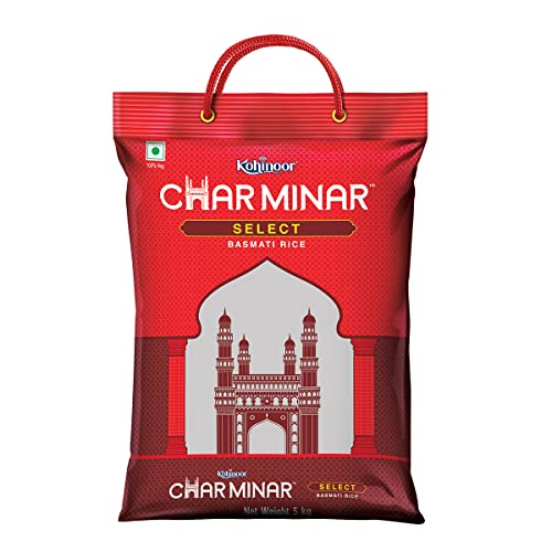 Image of Charminar Select Basmati Rice 5 KG | Value Basmati rice
