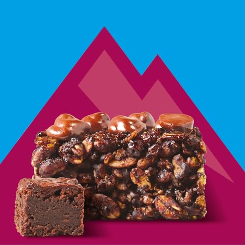 TRIBE Protein + Focus Flapjack Bar - Choc Brownie - High Protein Snack - 9 Energy & Focus Nutrients - 10g Protein, Lions Mane, Plant Based, Vegan Snack & Gluten Free (60g x 12 Bars) - Image 4