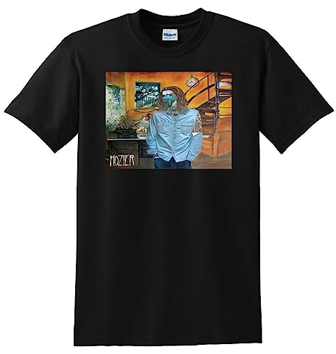 wowoAOreww Hozier T Shirt Hozier Vinyl cd Cover Small Medium Large XL Black