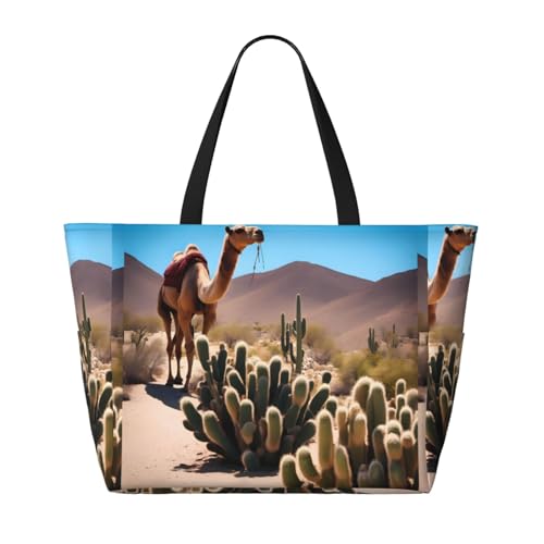 A Small Camel Large Capacity Waterproof Sandproof Multifunctional Beach Travel Camping Picnic Storage Bag2