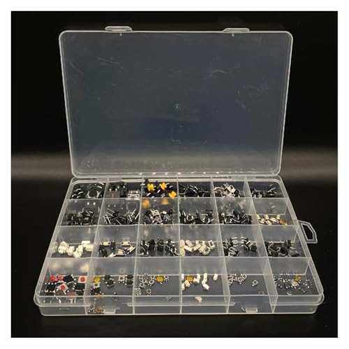 Interrupteurs tactiles SMD DIP en kit de bricolage de 250 pièces