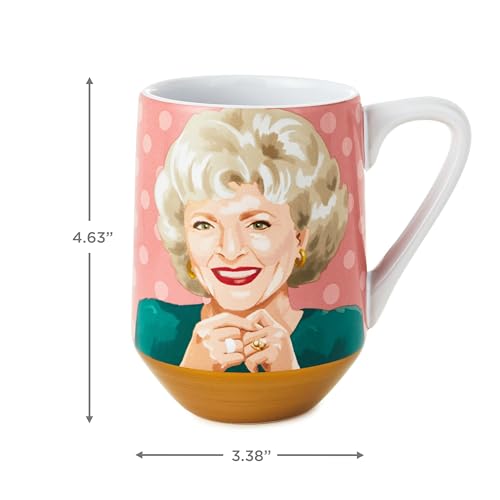 Taza The Golden Girls Hallmark 15 oz Rosa miniatura 3