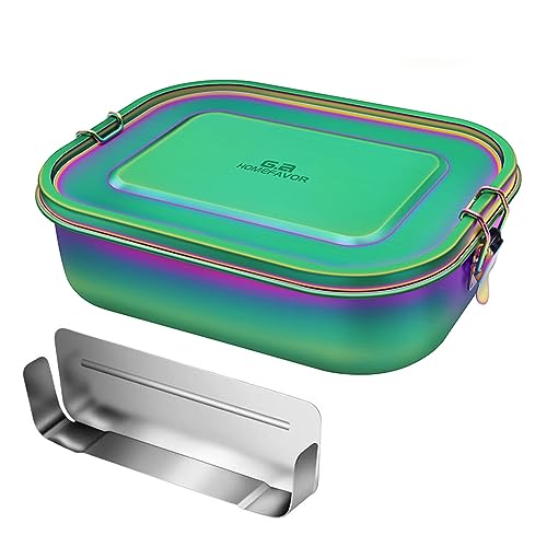 G.A Homefavor Stainless Steel Lunch Box, Stainless Steel Leak-Resistant Bento Box thumb #1