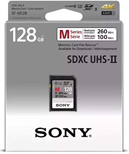 Sony SDXC 128GB UHS-II 260MB/s 4K対応 U3 Class10 SF-M128 ソニー [並行輸入品]