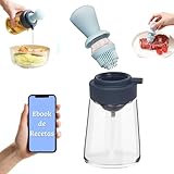 aceitera y vinagrera bra bella EBOOK INCLUIDO: Incluye un eBook con 12 recetas deliciosas y un planificador de menús semanales. Con nuestras recetas, disfrutarás de una alimentación equilibrada sin renunciar al sabor. Además, nuestro planificador te ahorrará tiempo y estrés al proporcionarte ideas creativas y nutritivas para cada día de la semana.