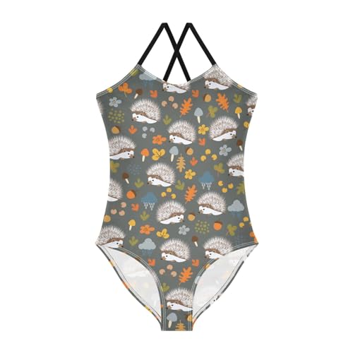 Image of Ollabaky Girls One Piece Swimsuit Bathing Suit Beachwear 3-10T