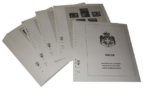 Feuilles pré-imprimées LINDNER Malte Ordre de souveraineté 1993-2001