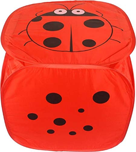 Kuber Industries Polyester Square Laundry Bag/Basket (Multi)-CTKT...