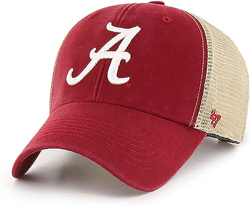 47 NCAA Flagship Wash Mesh MVP Adjustable Hat, Adult One Size Fits All