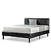 ZINUS Jade Faux Leather Upholstered Platform Bed Frame, Mattress Foundation with Wood Slat Support, No Box Spring Needed, Easy Assembly, Full