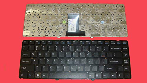 kilter Black Laptop US English Keyboard P/N 148792021 Compatible with Sony Vaio VPCEA VPC-EA VPC-EA1/EA2/EA3 PCG-61211L PCG-61311L PCG-61313L PCG-61315L PCG-61317L