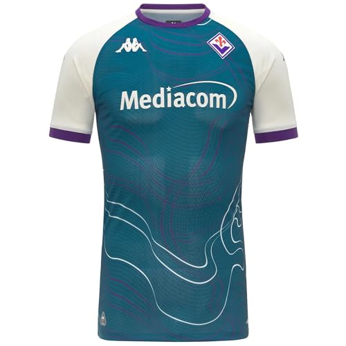 Kappa Fiorentina - Camiseta para hombre, azul, XL