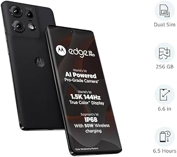 motorola edge 50s PRO ブラック Motorola Edge 50 Pro (Black Beauty, 12+256) : Amazon.in: Electronics