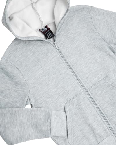 Quad Seven Boys Zip Up Hoodie - 2 Pack Soft Fleece Basic Hooded Sweatshirt for Boys with Pockets (Sizes: 8-18)3