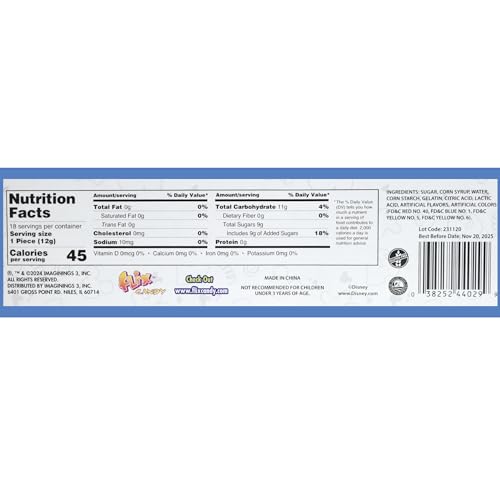 Disney Junior Lollipop Rings, Mickey Mouse, Minnie, and Pluto, Individually Wrapped for Birthday Party Favors, 18 Count