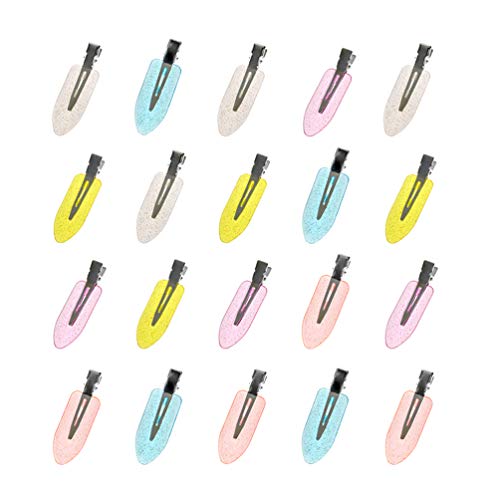 20 Pcs Hair Clips for Styling Sectioning - No Bend Hair Clips No Crease Hair Clips for Makeup, Hair Styling Clips Hair Accessories for Women