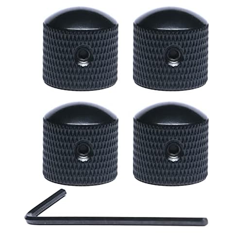 harpfeas Metal Guitar Control Knobs Cover