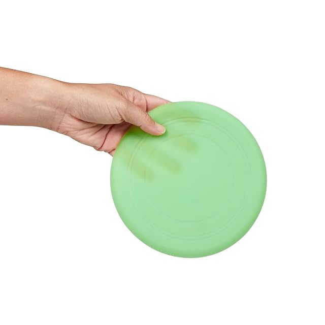 Foto 4 de 6 de Petface Outdoor Paws - Frisbee de Silicona para Perro, Brilla en la Oscuridad, 6.9 Pulgadas (Paquete de 1)