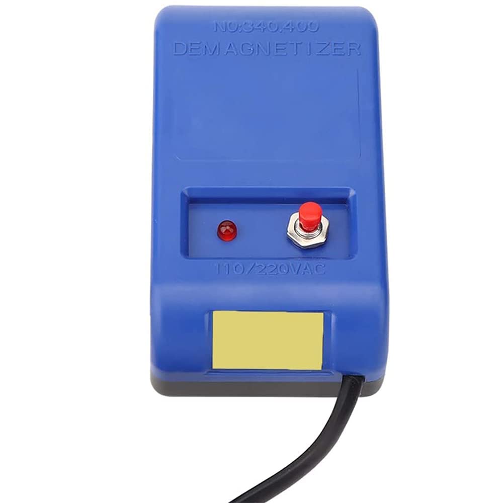Kit de reparación de relojes, desmagnetizador eléctrico, herramientas de desmagnetización