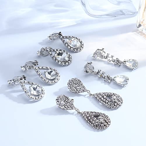 Thunaraz THA-PB-E0021-C 4 Pairs Clip On Earrings thumb #4