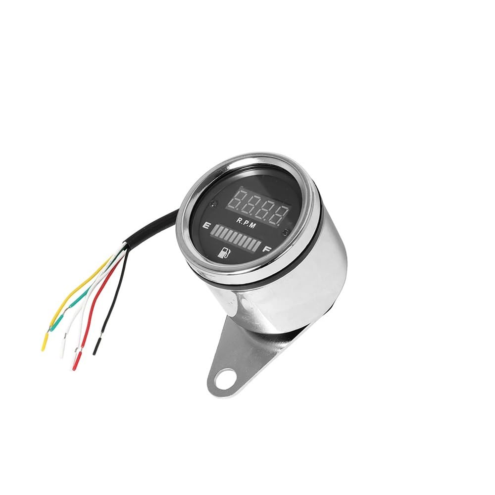 Contagiri contachilometri Indicatore Contagiri Moto Indicatore Livello Carburante Olio 12V LED Display Digitale Bcaklight Universale Per Street Fighter Cruiser