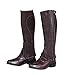 Shires Moretta Suede Half Chaps - Adult (Black, Short X-Large)