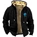 SMGUIDXA Jey Uso Yeet Zip up Hoodies Fashion Thick Jackets Vintage 90s Trucksuit Men Women Longsleeve (A20-Black,XX-Large)