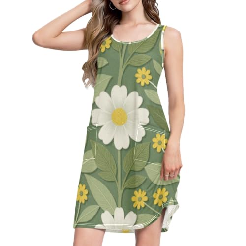 Robe sans manches de voyage légère et fluide pour valise d'été S au 3XL