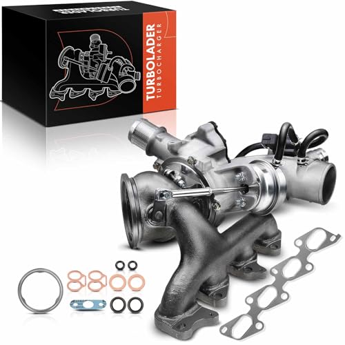 Frankberg Turbocompresor de gases de escape Gasolina Compatible con Mokka/Mokka X J13 1.4L Zafira Tourer C P12 1.4L Meriva B MPV S10 1.4L Adam M13 1.4L Astra J GTC 1.4L 55565354
