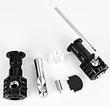 Yooyan WC Befestigungsset, Intelligentes WC Sitz Befestigungsset für Wandhängende Toiletten, WC Anschluss Set, Befestigungsset für Wandhängende Toilette mit Schraubenschlüssel