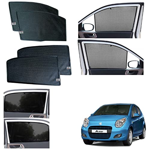 Image of WolkomHome car Fix Curtain Window Shades Half Curtains Sunshade for A-Star