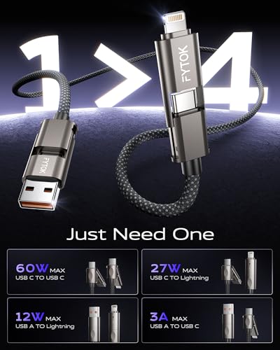 Cable Lightning y USB C para cargar tu iPad en el sofá o coche 2