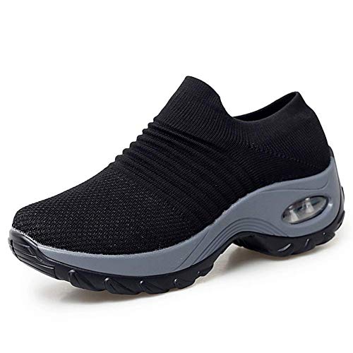 Women's Running Sneakers Air Shock Absorber Mesh Lightweight Breathable Outdoor Sports Jogging Sports Running Shoes - Main Image