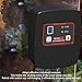 Brrnoo Reptile Misting System, Reptile Automatic with Timer Dual Mode Terrariums Humidifier with Misting Nozzles Spray Kit for Rainforest Plants (US Plug)