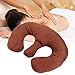 Produktbild Weiche Brustkissen-Auflage, Schönheitssalon-Bruststützkissen-BADEKURORT Massage-Brustkissen-Auflage-Kissen(Dunkler Kaffee)