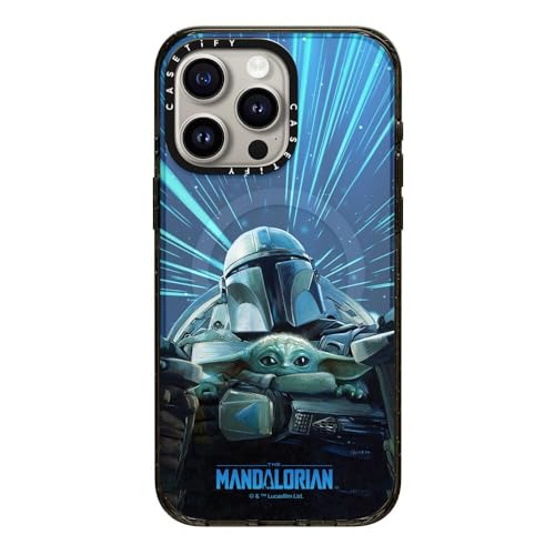 Coque iPhone 15 Pro Max antichoc de 2,5m compatible MagSafe édition Mandalorian