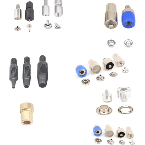 Matrices de bouton pression 9,5mm et œillets pour personnaliser vos vêtements en cuir