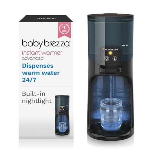 Baby Brezza Instant Baby Bottle Warmer Advanced - Fast Water Warmer Instantly Dispenses...