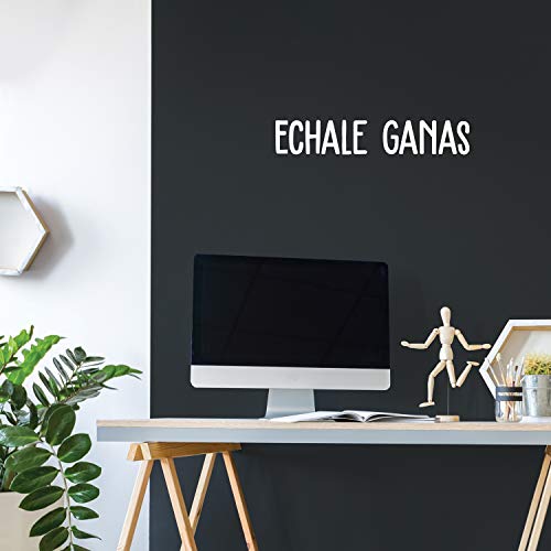 Vinilo decorativo con frase motivacional 11.43 cm x 11.43 cm