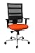Topstar Sitness X-Pander Plus INKL. Armlehne Sedia Girevole da Ufficio, Tessuto, Multicolore, 61 x 59 x 130 cm