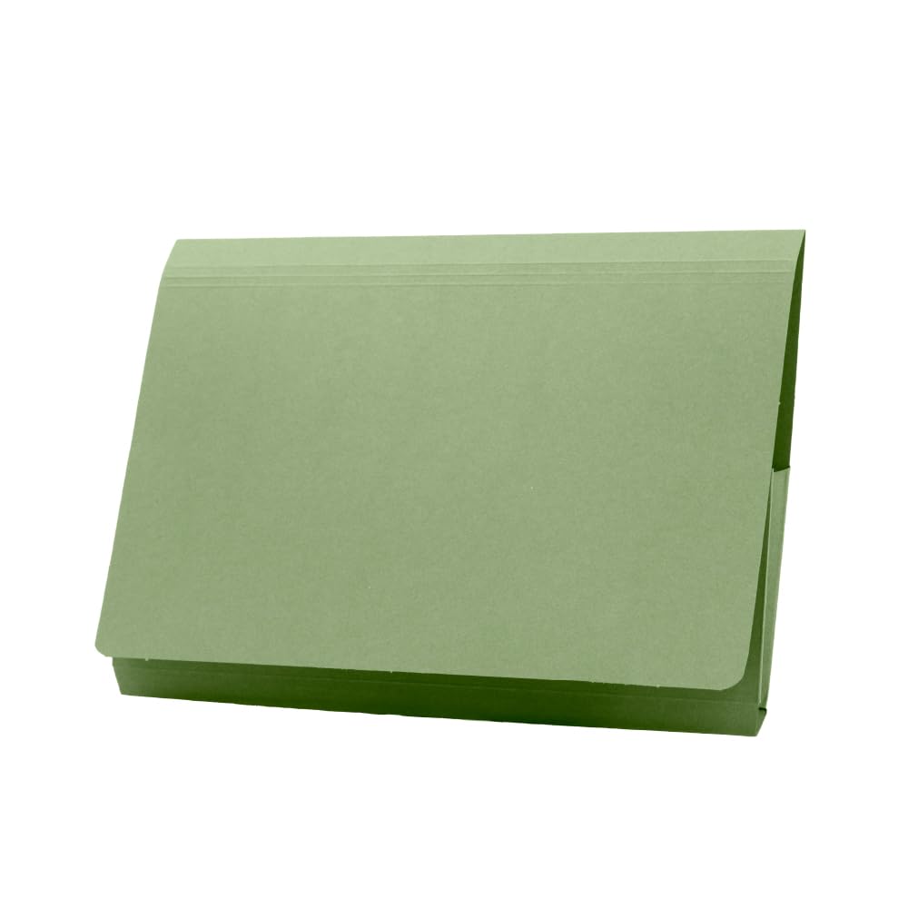 Exacompta Guildhall Full Flap Wallet Fc Green Pack of 50 PW2-GRN