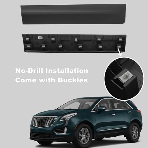 MOFANS Rear Left Lower Door Molding Panel Fit for Cadillac XT5 2017-2025 by MOFANS - Image 4