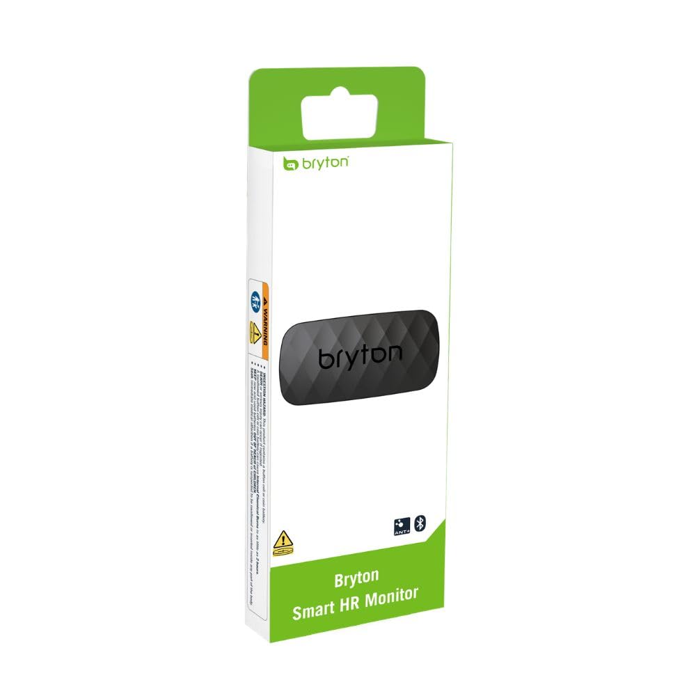 Bryton Ceinture cardiofréquencemètre Intelligente, Compatible avec l'application pour Smartphone et l'ordinateur de vélo/vélo Via Bluetooth et Ant+