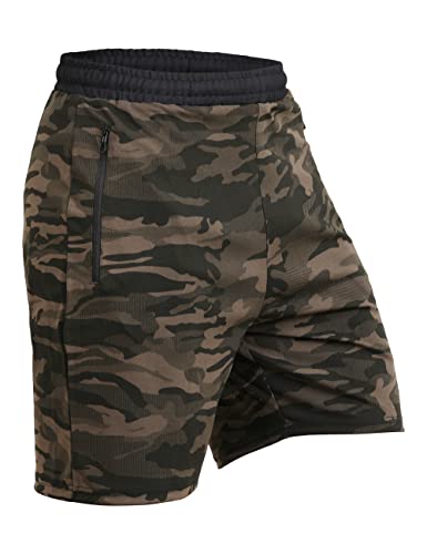 Image of NEVER LOSE Mens Running Athletic Shorts 5 inch Inseam Quick Dry Workout Shorts Men Lightweight Gym Shorts with Pockets