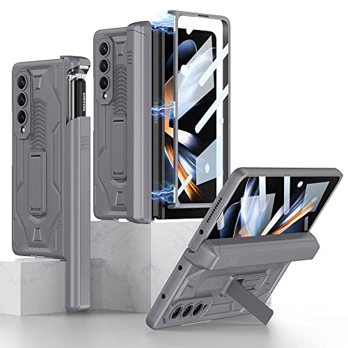 Étui magnétique Samsung Z Fold 4 avec support pliable pour bureau