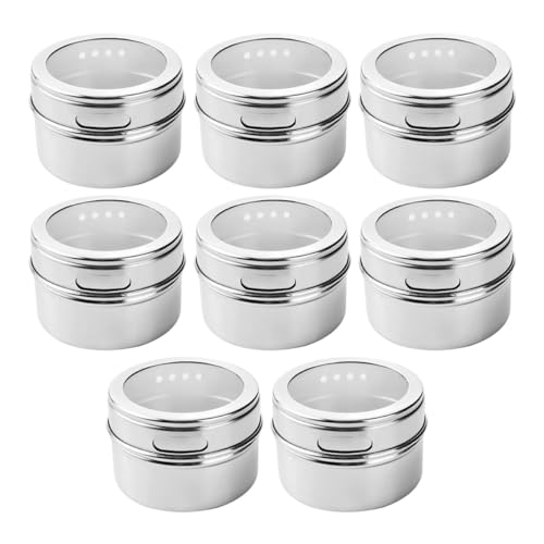 Pots à épices magnétiques pour libérer l'espace de votre plan de travail - 2