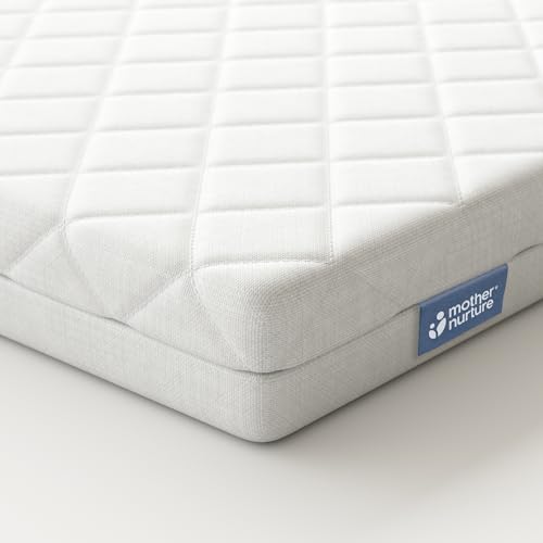 Mother Nurture Premium Crib Mattress 80 x 40 x 3cm-Fits Snuzpod3, 80 x 44 x 3...