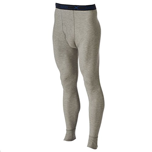 Hanes Men's Ultimate X-Temp Thermal Pants Heather Gray Size L