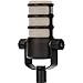 Rode RODECaster Pro 2 Audio Production Console with 4x PodMic Podcasting Microphones, PSA1+ Professional Boom Arms, Over-Ear Headphones, 32GB microSD Card, and 4x XLR Cables