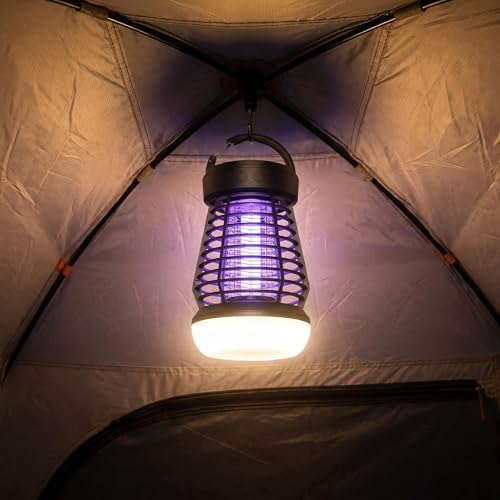 Extractor de moscas LED Sastiskid y lámpara de camping USB para hogar 8